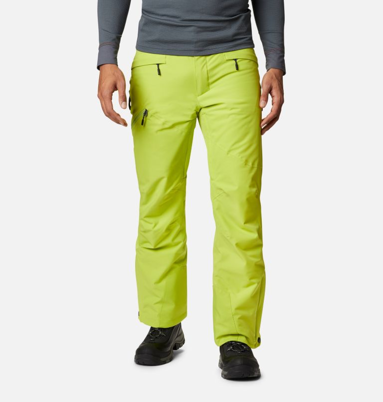 Kick Turn&trade; Pant | 386 | XL Men's Kick Turn Ski Pant, Bright Chartreuse, front