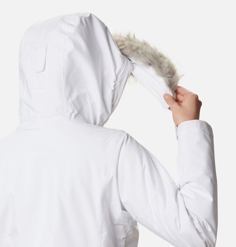 Thumbnail: Ava Alpine Insulated Jacket | 100 | XL, Color: White, Cirrus Grey, image 6
