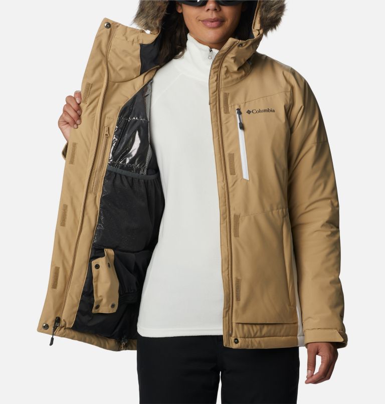 Thumbnail: Women's Ava Alpine Insulated Jacket, Color: Beach, White, image 5