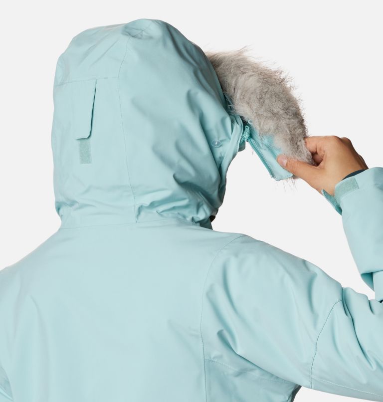 Ava Alpine Insulated Jacket | 321 | XL, Color: Aqua Haze, image 7