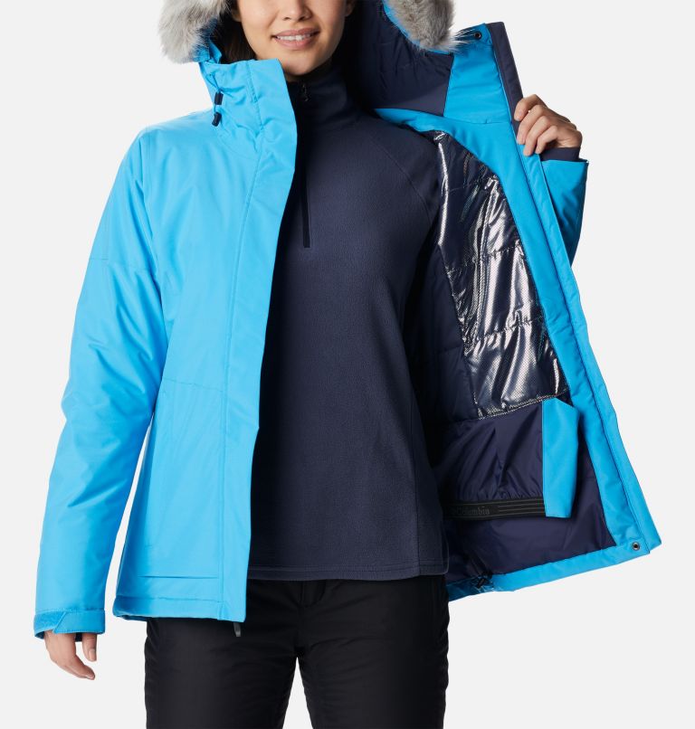 Women's Ava Alpine Waterproof Ski Jacket, Color: Blue Chill, image 5