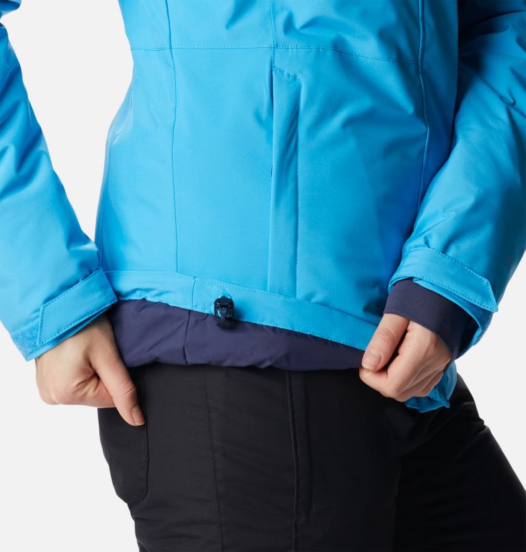 Thumbnail: Women's Ava Alpine Waterproof Ski Jacket, Color: Blue Chill, image 9