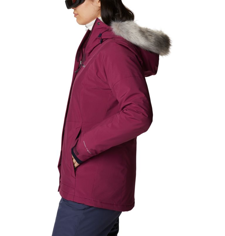 Women's Ava Alpine Insulated Jacket, Color: Marionberry, image 3