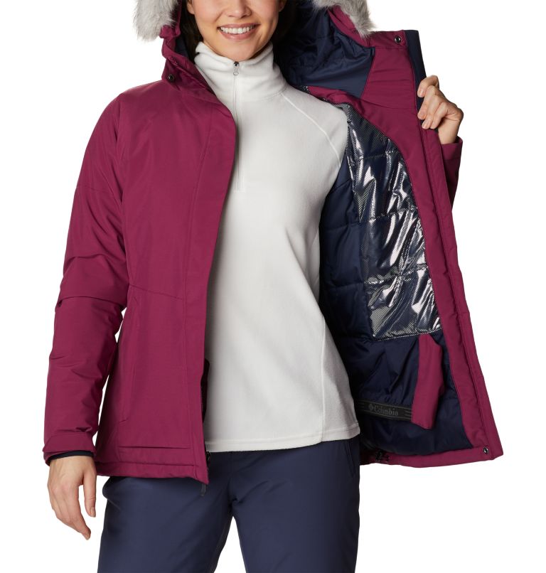 Women's Ava Alpine Waterproof Ski Jacket, Color: Marionberry, image 6
