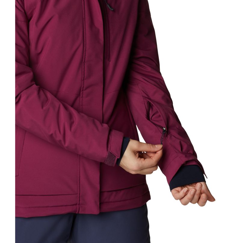Thumbnail: Women's Ava Alpine Waterproof Ski Jacket, Color: Marionberry, image 9