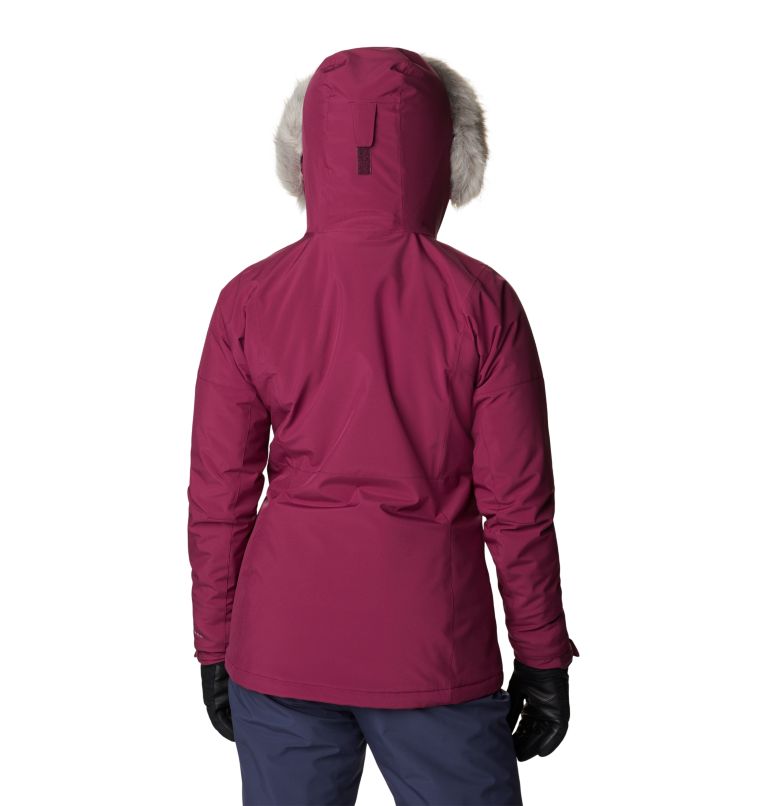 Thumbnail: Women's Ava Alpine Waterproof Ski Jacket, Color: Marionberry, image 2