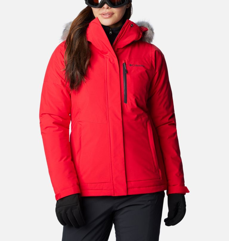 Women's Ava Alpine Waterproof Ski Jacket, Color: Red Lily, image 1