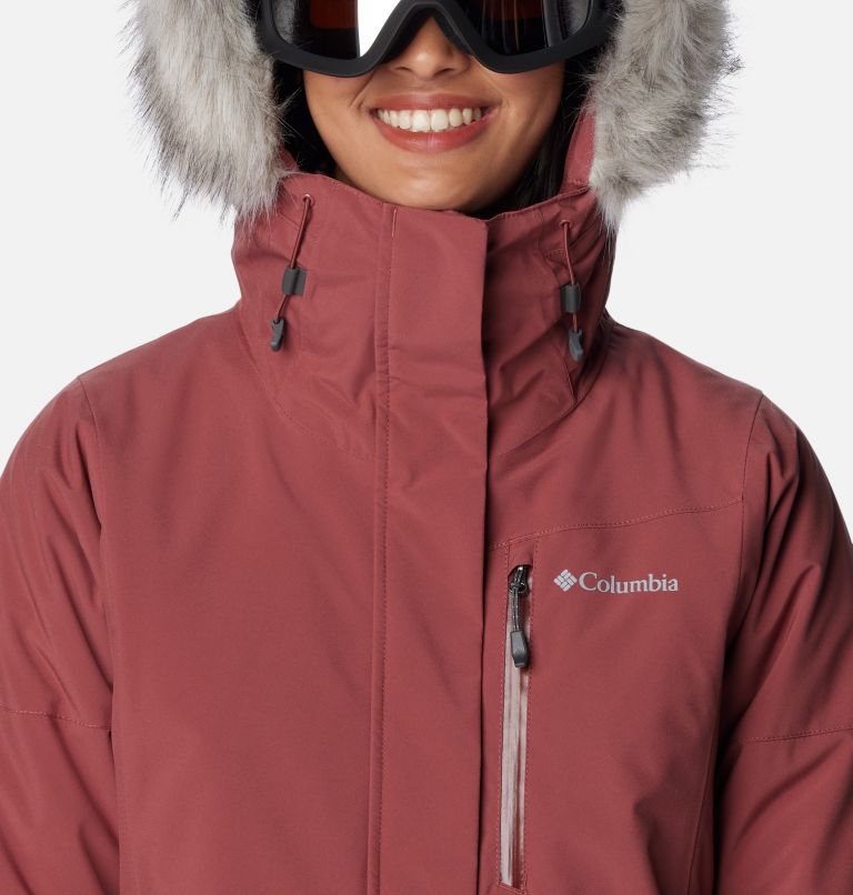Women's Ava Alpine Waterproof Ski Jacket, Color: Beetroot, image 4