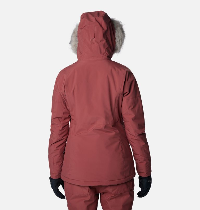 Thumbnail: Women's Ava Alpine Waterproof Ski Jacket, Color: Beetroot, image 2