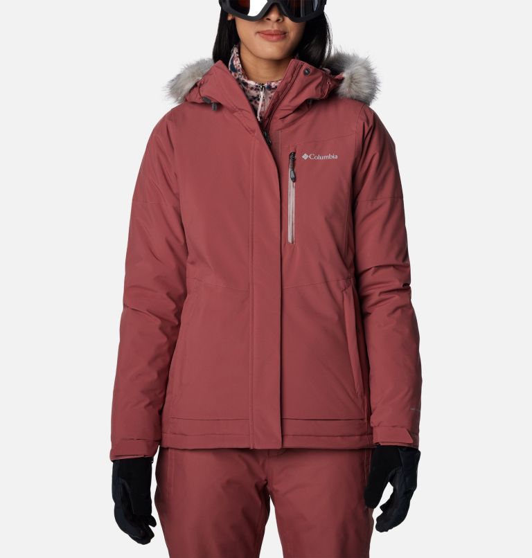 Thumbnail: Veste de Ski Imperméable Ava Alpine femme, Color: Beetroot, image 1