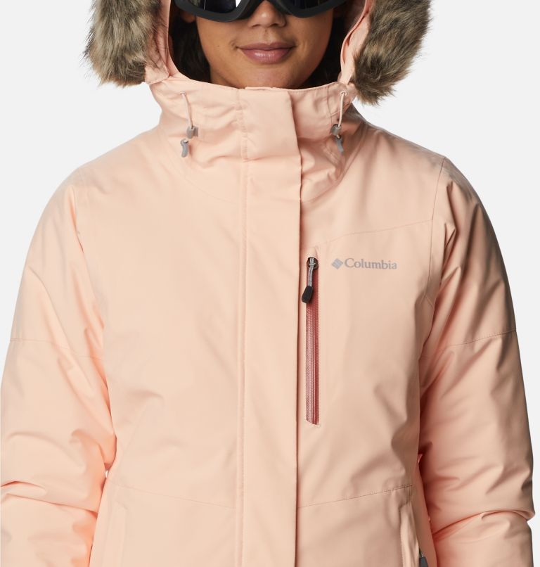 Women's Ava Alpine Insulated Jacket, Color: Peach Blossom, image 4