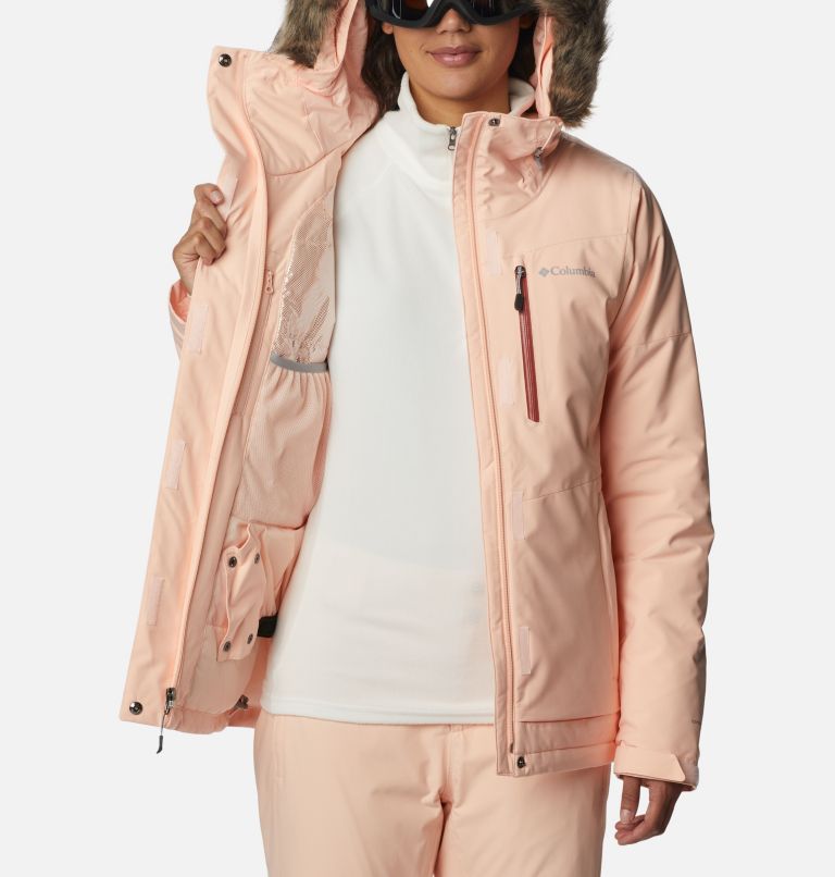 Women's Ava Alpine Insulated Jacket, Color: Peach Blossom, image 5