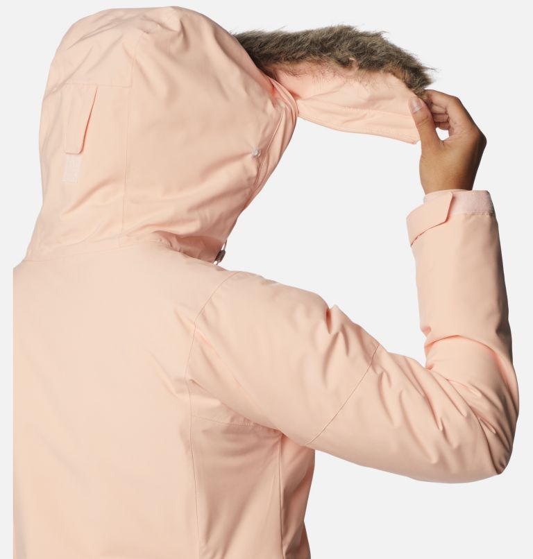 Women's Ava Alpine Insulated Jacket, Color: Peach Blossom, image 8