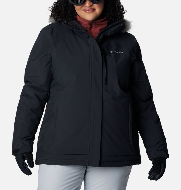 Manteau isolant Ava Alpine pour femmes – Grandes tailles, Color: Black, image 1