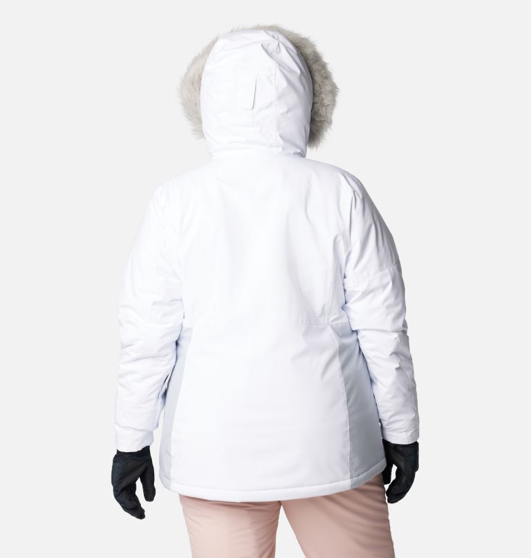 Women's Ava Alpine Insulated Jacket - Plus Size, Color: White, Cirrus Grey, image 2