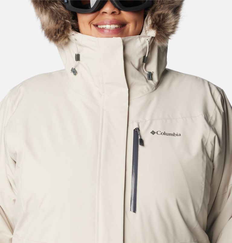 Thumbnail: Women's Ava Alpine Insulated Jacket - Plus Size, Color: Dark Stone, image 4