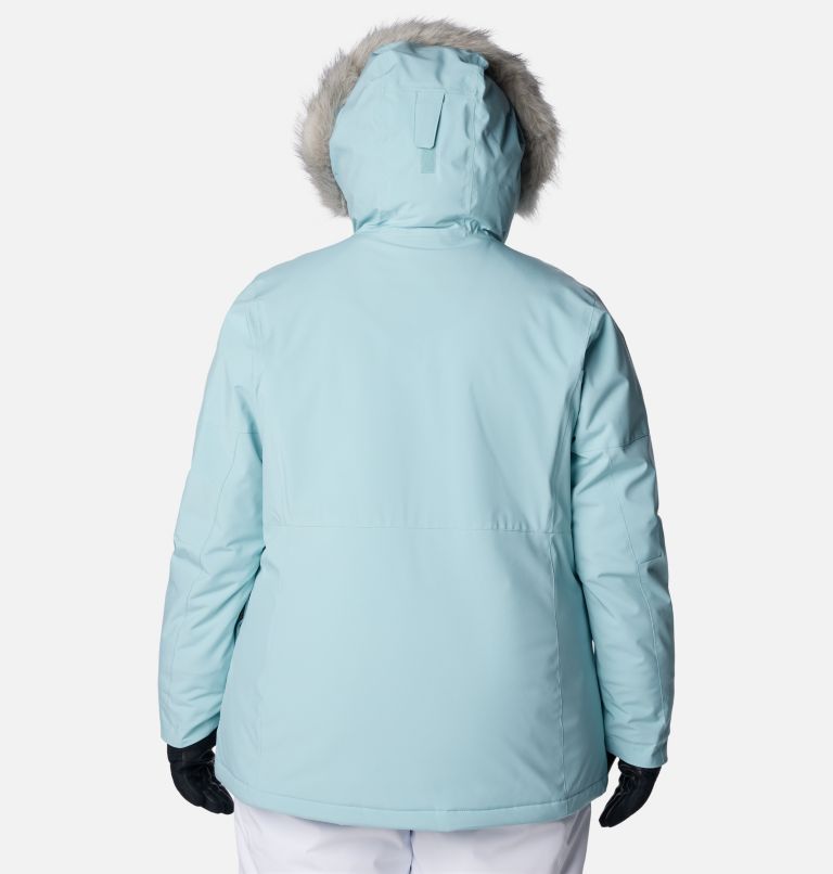 Thumbnail: Women's Ava Alpine Insulated Jacket - Plus Size, Color: Aqua Haze, image 2