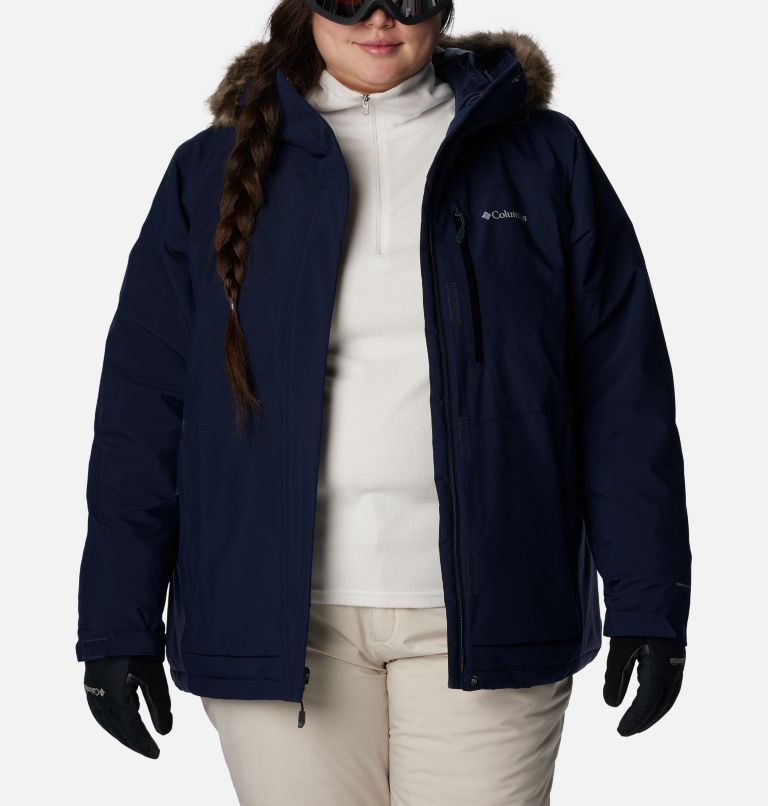 Thumbnail: Women's Ava Alpine Insulated Jacket - Plus Size, Color: Dark Nocturnal, Nocturnal, image 9