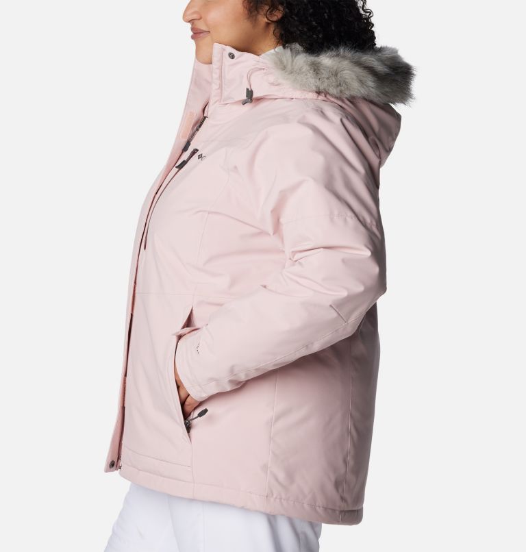 Thumbnail: Women's Ava Alpine Insulated Jacket - Plus Size, Color: Dusty Pink, image 3