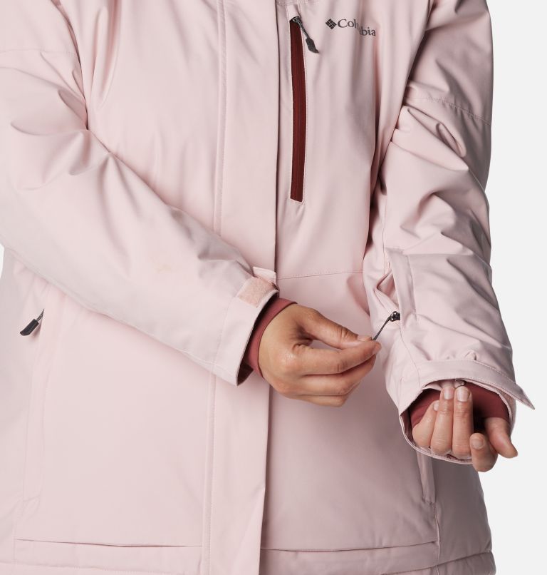 Thumbnail: Women's Ava Alpine Insulated Jacket - Plus Size, Color: Dusty Pink, image 8