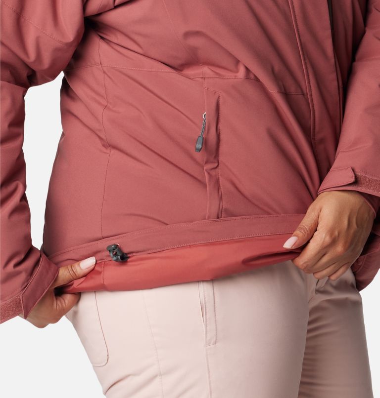 Thumbnail: Women's Ava Alpine Insulated Jacket - Plus Size, Color: Beetroot, image 9