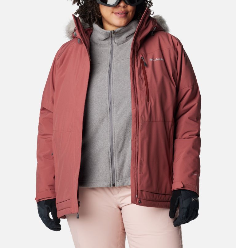 Women's Ava Alpine Insulated Jacket - Plus Size, Color: Beetroot, image 10