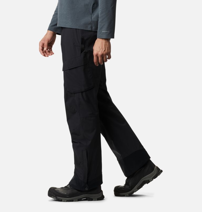 Thumbnail: Men's Powder Stash Ski Pants, Color: Black, image 3