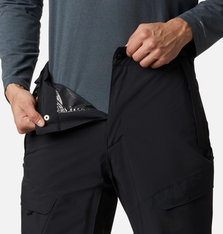 Thumbnail: Men's Powder Stash Ski Pants, Color: Black, image 5