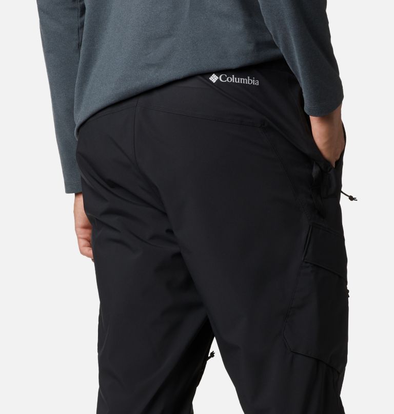 Men's Powder Stash Ski Pants, Color: Black, image 6