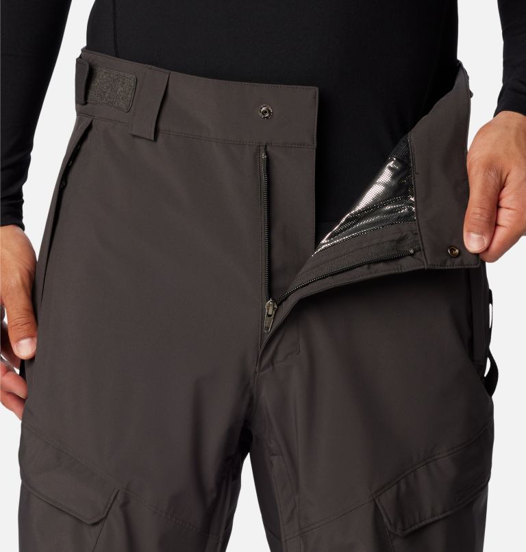 Men's Powder Stash Ski Pants, Color: Shark, image 7