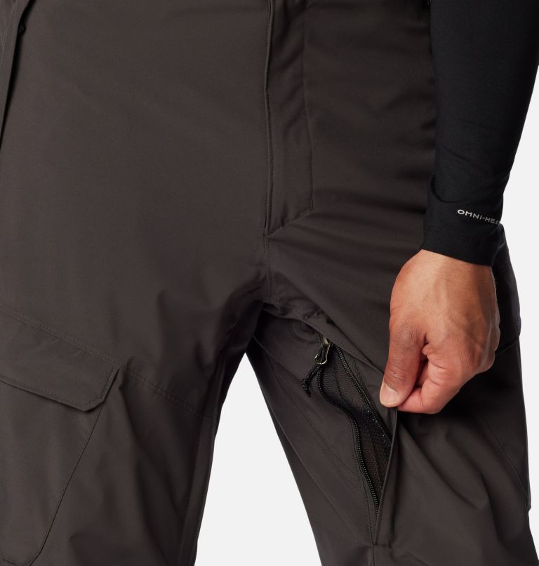 Men's Powder Stash Ski Pants, Color: Shark, image 9