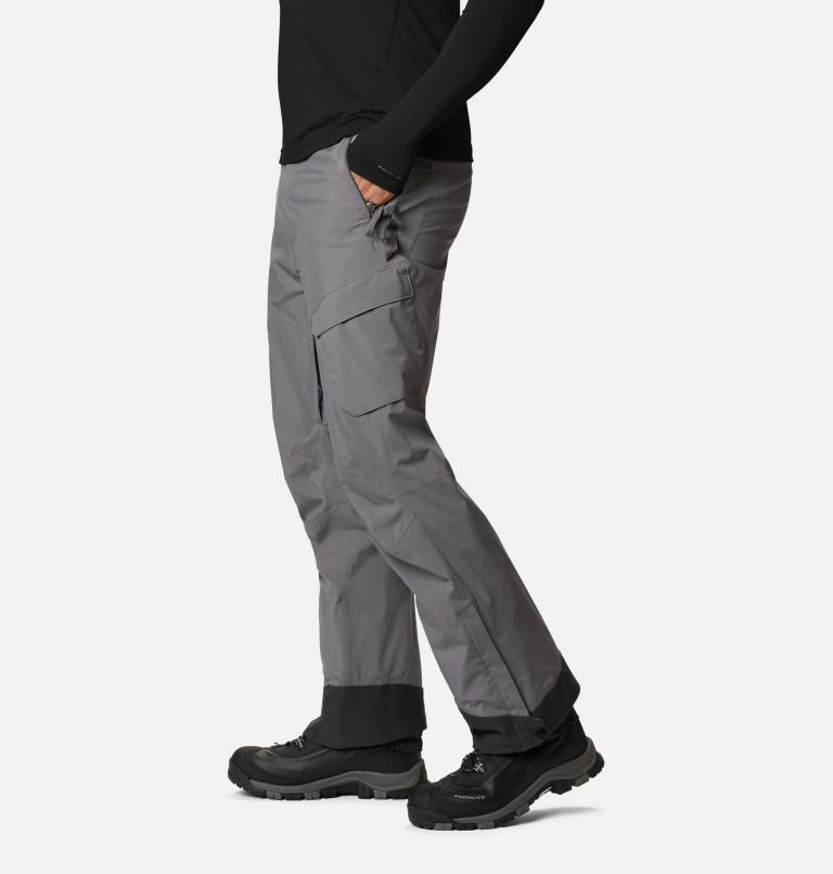 Men's Powder Stash Ski Pants, Color: City Grey, image 3