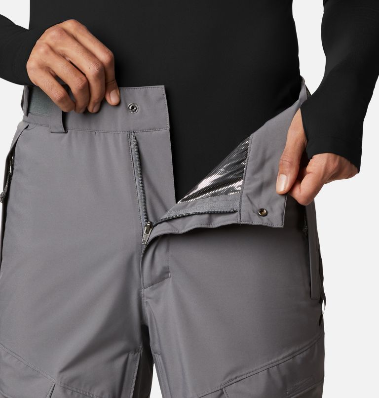 Thumbnail: Men's Powder Stash Ski Pants, Color: City Grey, image 7