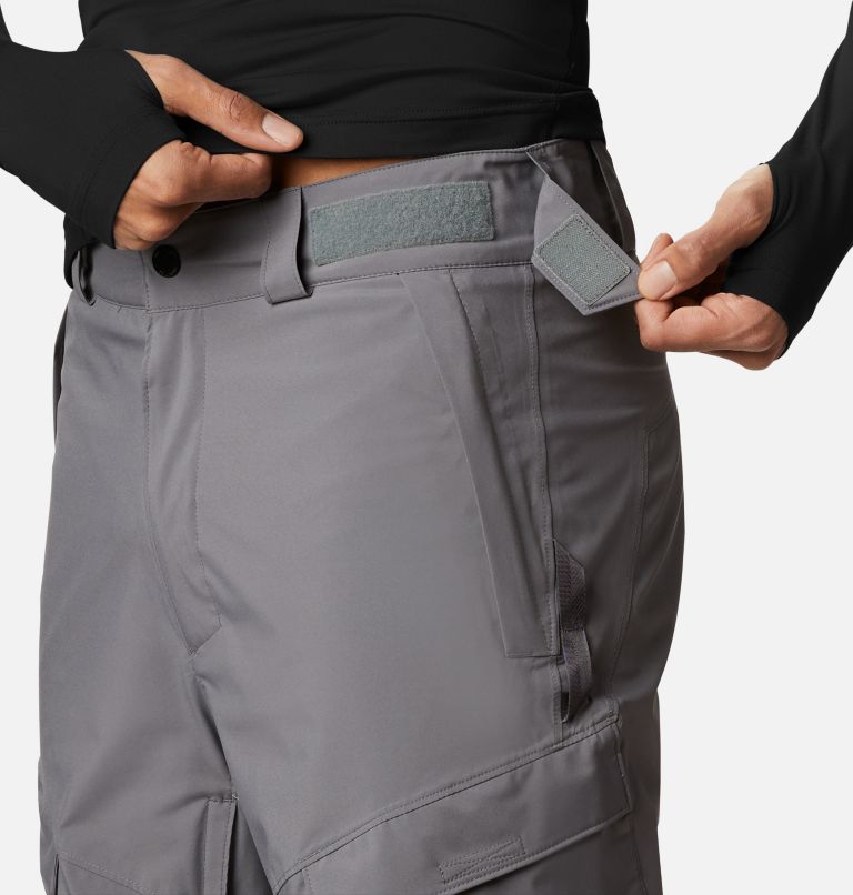 Thumbnail: Men's Powder Stash Ski Pants, Color: City Grey, image 8