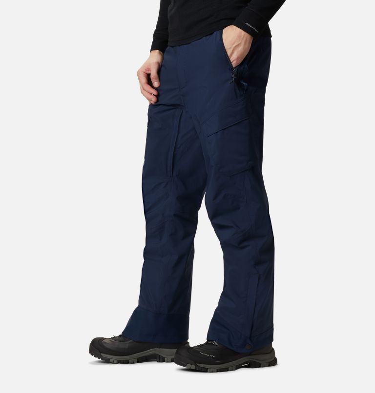 Men's Powder Stash Ski Pants, Color: Collegiate Navy, image 3