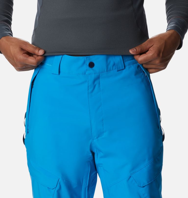 Men's Powder Stash Ski Pants, Color: Compass Blue, image 4