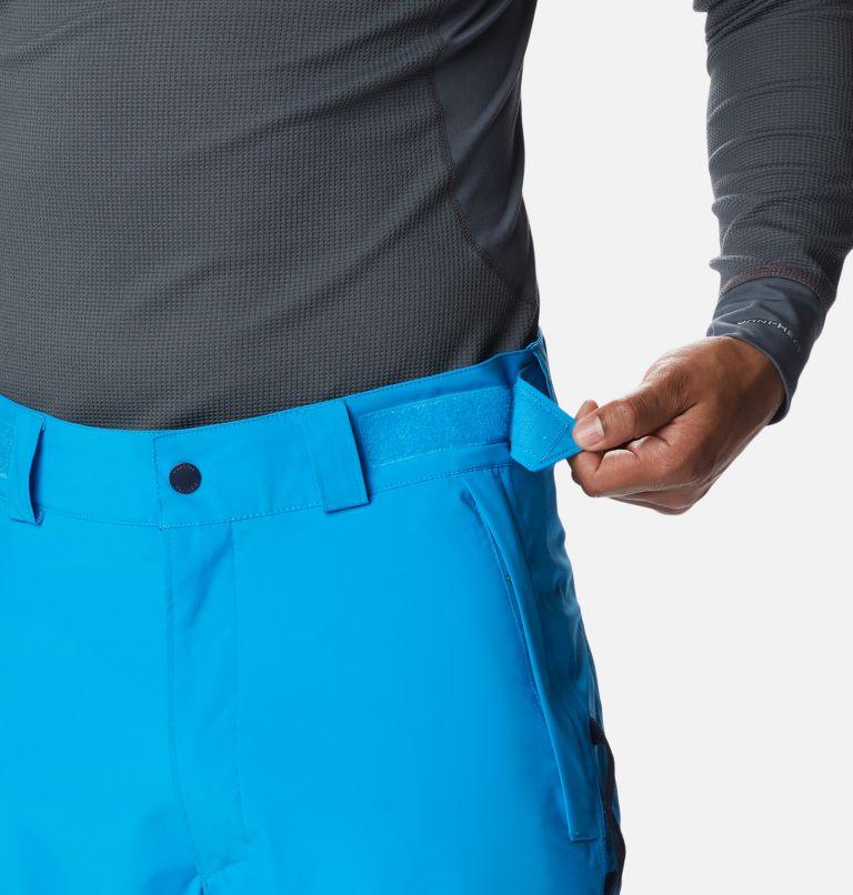 Men's Powder Stash Pants, Color: Compass Blue, image 8