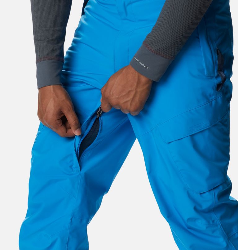 Men's Powder Stash Ski Pants, Color: Compass Blue, image 9