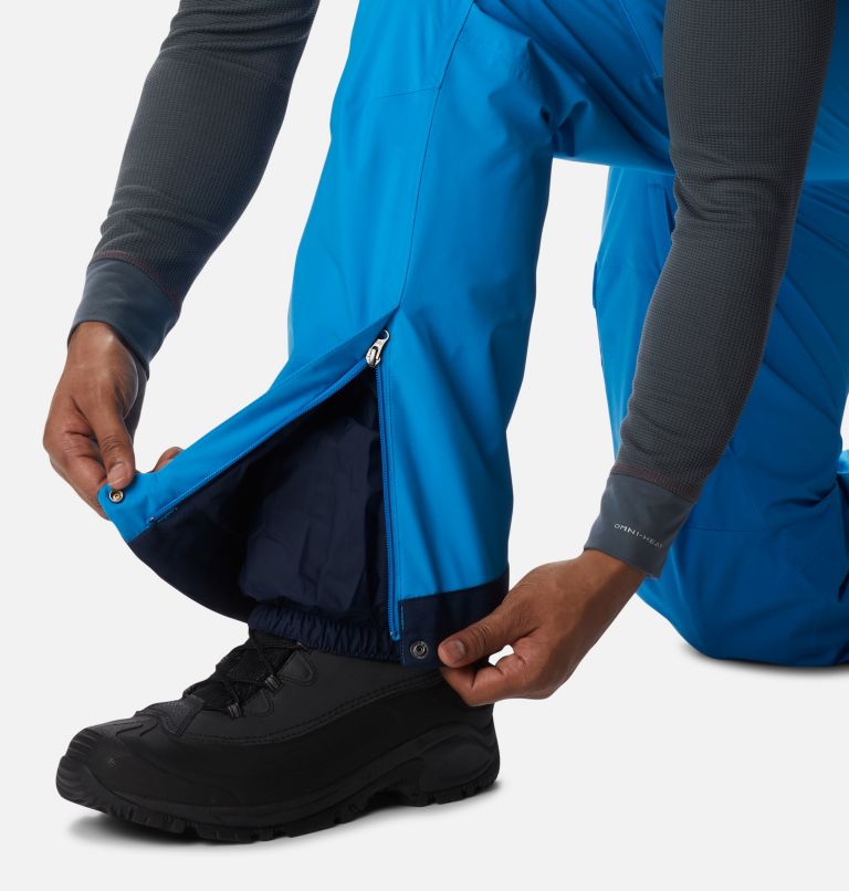 Men's Powder Stash Ski Pants, Color: Compass Blue, image 10