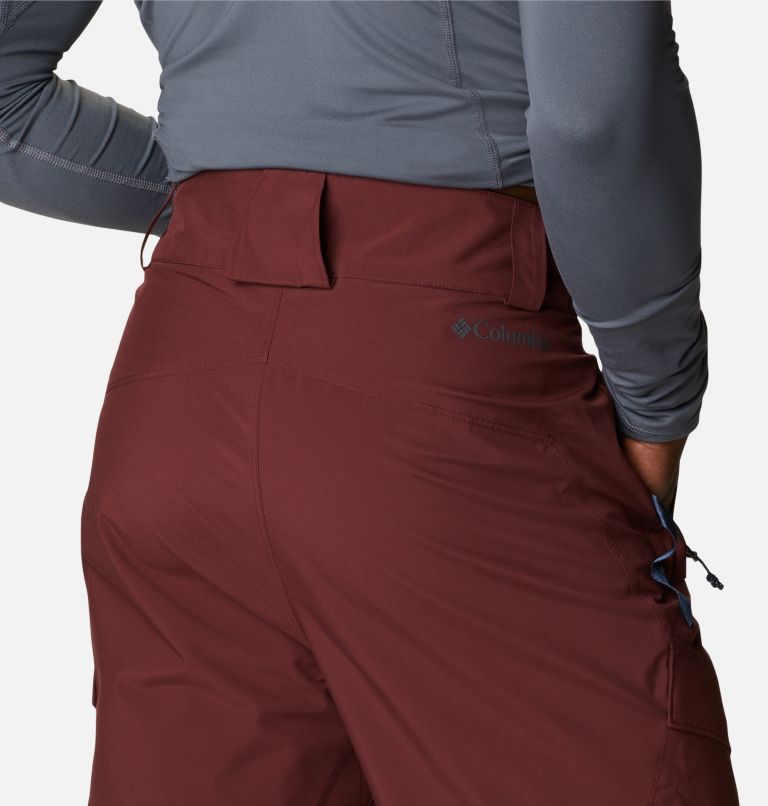 Men's Powder Stash Ski Pants, Color: Elderberry, image 5