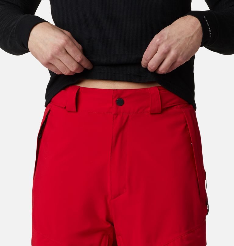 Thumbnail: Men's Powder Stash Ski Pant, Color: Mountain Red, image 4