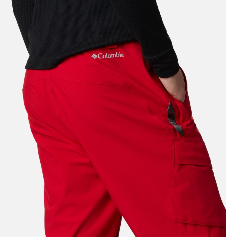 Men's Powder Stash Ski Pant, Color: Mountain Red, image 5