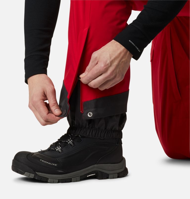 Thumbnail: Men's Powder Stash Pants, Color: Mountain Red, image 6