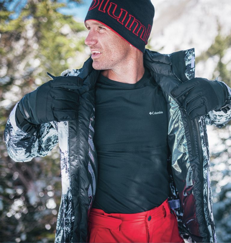 Men's Powder Stash Ski Pant, Color: Mountain Red, image 10