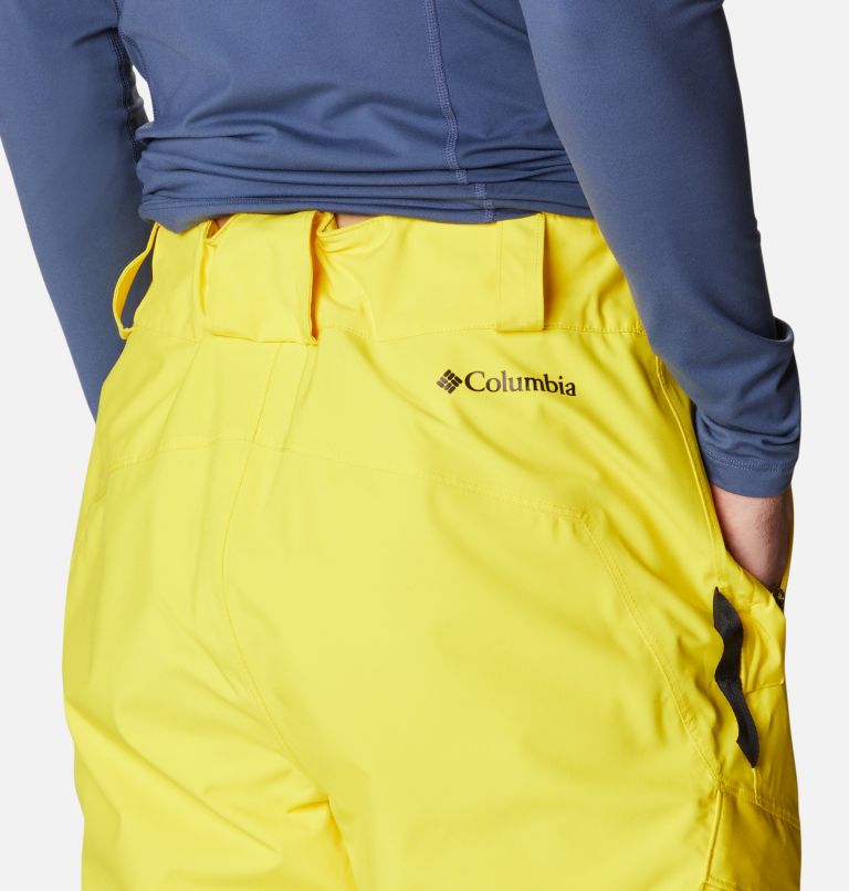 Men's Powder Stash Pants, Color: Laser Lemon, image 5