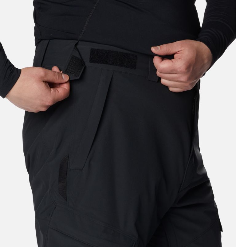 Thumbnail: Men's Powder Stash Ski Pants - Big, Color: Black, image 6