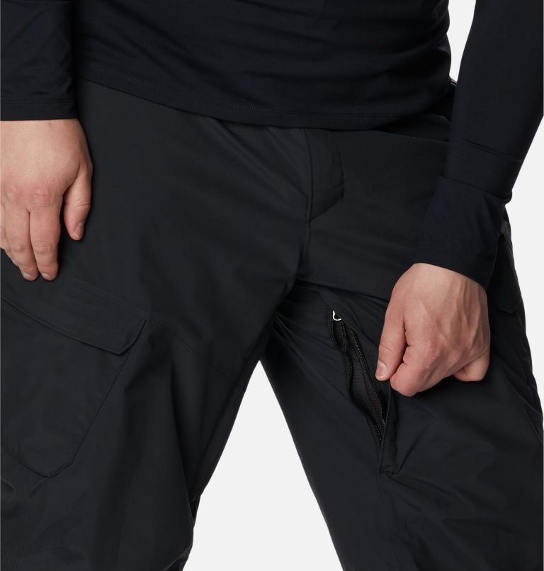 Thumbnail: Men's Powder Stash Ski Pants - Big, Color: Black, image 9
