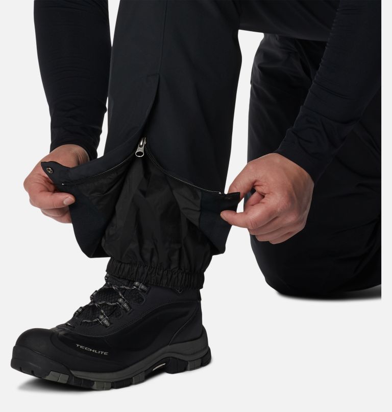 Thumbnail: Men's Powder Stash Ski Pants - Big, Color: Black, image 10