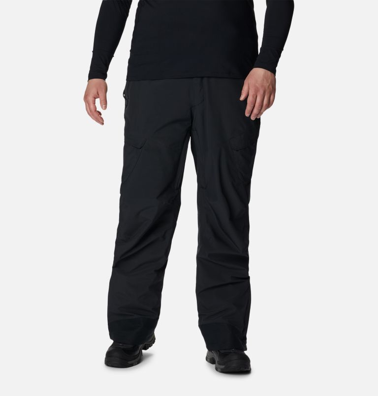 Thumbnail: Men's Powder Stash Ski Pants - Big, Color: Black, image 1