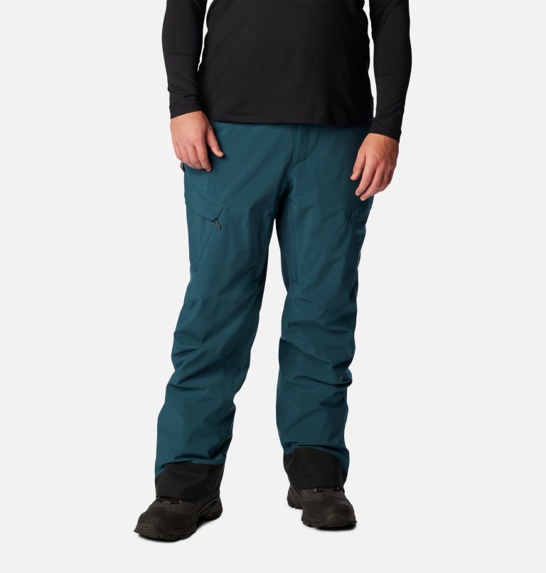 Men's Winter Hiking Pants Water Resistant Knees Thick Fleece Lined Ski Pants
